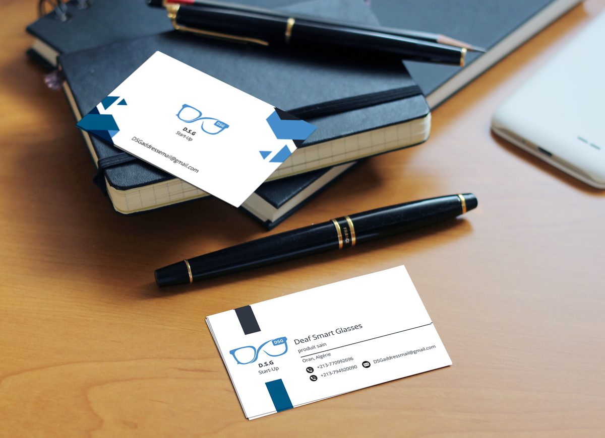 DSG brand identity and business cards